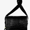 PAUL MARIUS Sacs Porté Épaule|LeBaguette Alligator - Noir De Jais