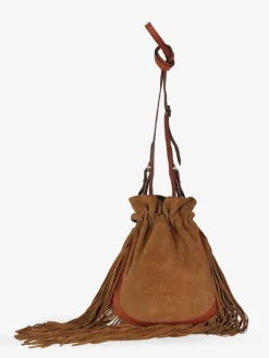 PAUL MARIUS Sacs Porté Travers|Sacs Porté Épaule|LeChamane Suédé - Naturel
