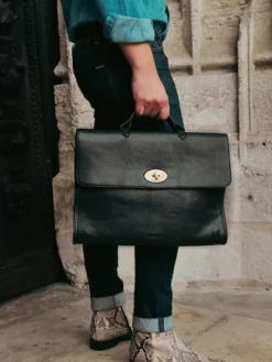 PAUL MARIUS Cartables Et Porte-Documents|Cartables Et Porte-Documents|LeColporteur - Noir Huilé