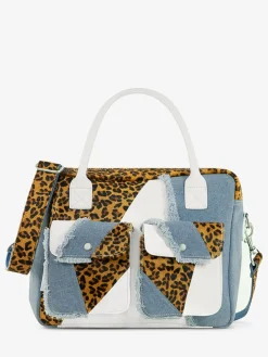PAUL MARIUS Cartables Et Porte-Documents|Sacs Porté Épaule|LeDandy Chimère - Denim / Blanc