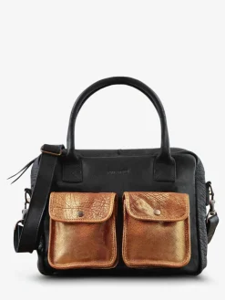 PAUL MARIUS Cartables Et Porte-Documents|Sacs Porté Épaule|LeDandy - Noir / Doré