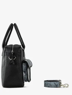 PAUL MARIUS Cartables Et Porte-Documents|Sacs Porté Épaule|LeDandy Python - Noir