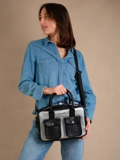 PAUL MARIUS Mini Sacs|LeDandy S - Argenté / Noir