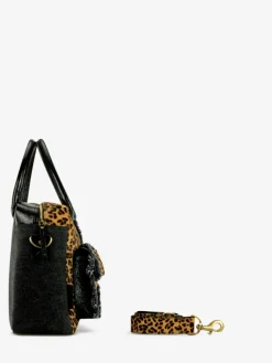 PAUL MARIUS Mini Sacs|Sacs Porté Main|LeDandy S Chimère - Denim / Noir