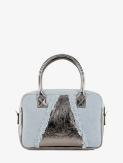 PAUL MARIUS Mini Sacs|Sacs Porté Main|LeDandy S - Denim / Acier
