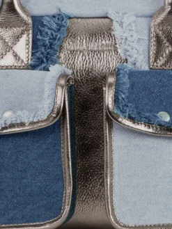 PAUL MARIUS Mini Sacs|Sacs Porté Main|LeDandy S - Denim / Acier