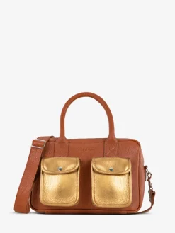 PAUL MARIUS Mini Sacs|Sacs Porté Main|LeDandy S - Naturel / Doré