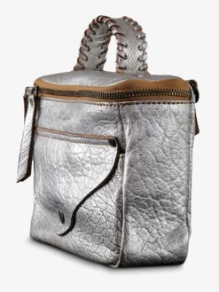 PAUL MARIUS Mini Sacs|Sacs Porté Travers|LeGavroche Réédition - Ambre Argenté