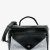 PAUL MARIUS Mini Sacs|Sacs Porté Travers|LeGavroche Réédition - Argenté / Noir