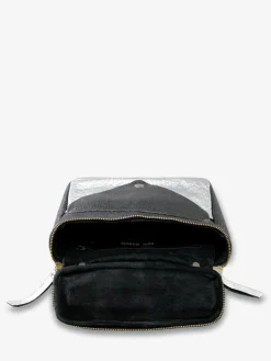 PAUL MARIUS Mini Sacs|Sacs Porté Travers|LeGavroche Réédition - Argenté / Noir