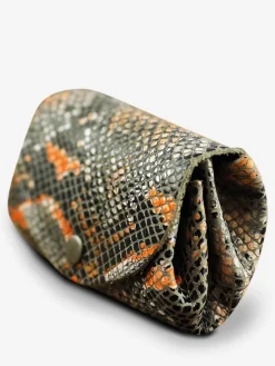 PAUL MARIUS Porte-Monnaie|LeGustave Python - Orange