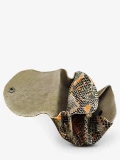 PAUL MARIUS Porte-Monnaie|LeGustave Python - Orange