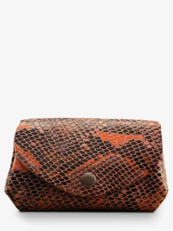 PAUL MARIUS Porte-Monnaie|LeGustave Python - Rose