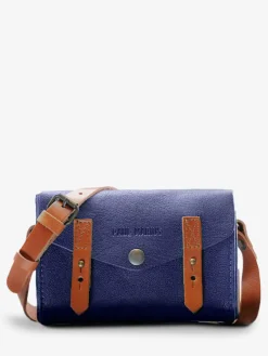 PAUL MARIUS Mini Sacs|Sacs Porté Travers|LeMini Indispensable - Bleu Egyptien