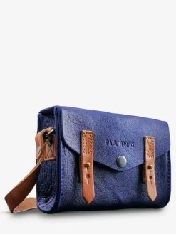 PAUL MARIUS Mini Sacs|Sacs Porté Travers|LeMini Indispensable - Bleu Egyptien
