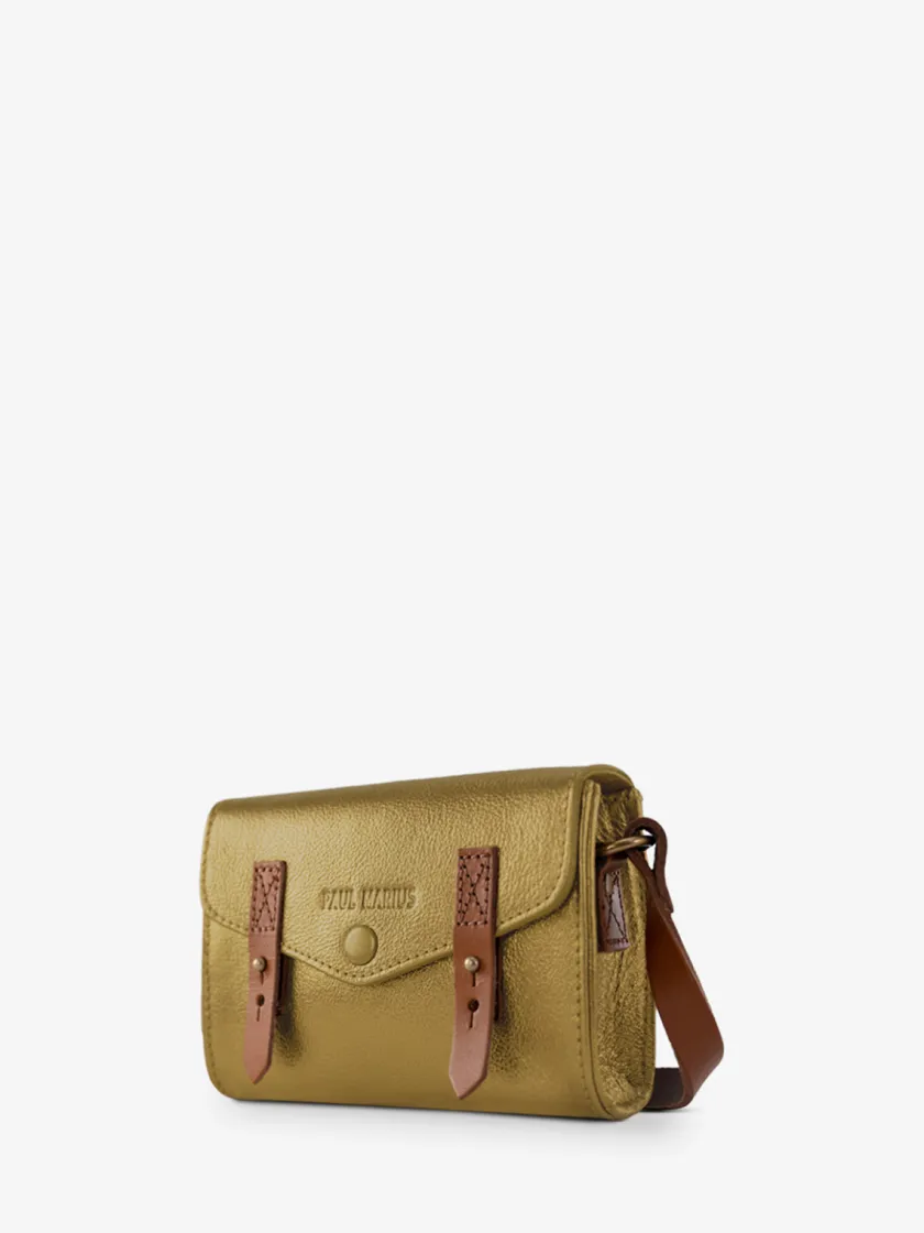 PAUL MARIUS Mini Sacs|Sacs Porté Travers|LeMini Indispensable - Bronze