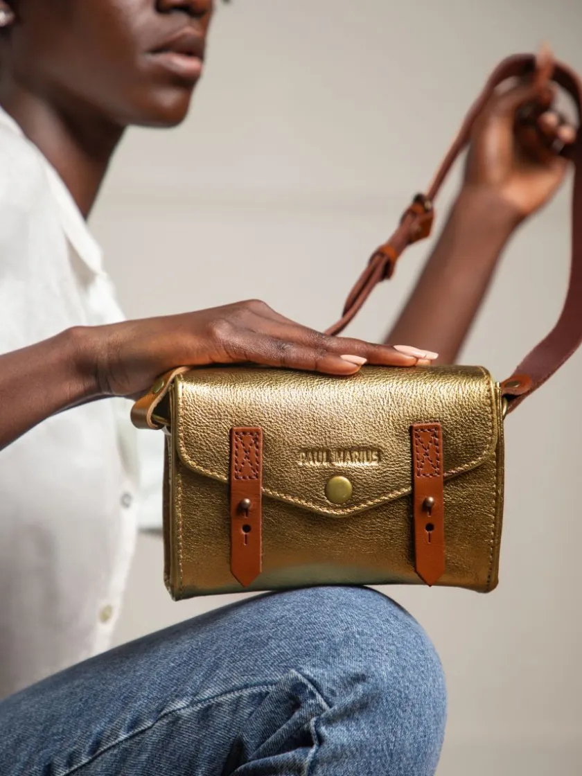 PAUL MARIUS Mini Sacs|Sacs Porté Travers|LeMini Indispensable - Bronze