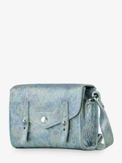 PAUL MARIUS Mini Sacs|Sacs Porté Travers|LeMini Indispensable Granite - Blanc / Holographique