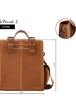 PAUL MARIUS Sacs De Voyage|Sacs De Voyage|LeNomade L - Noir Huilé