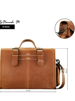 PAUL MARIUS Sacs De Voyage|Sacs De Voyage|LeNomade M - Naturel Huilé