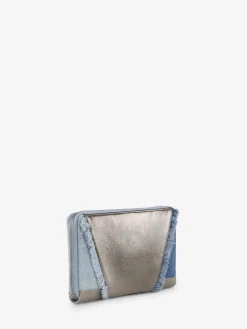 PAUL MARIUS Portefeuilles|LePortefeuille Charlotte - Denim / Acier