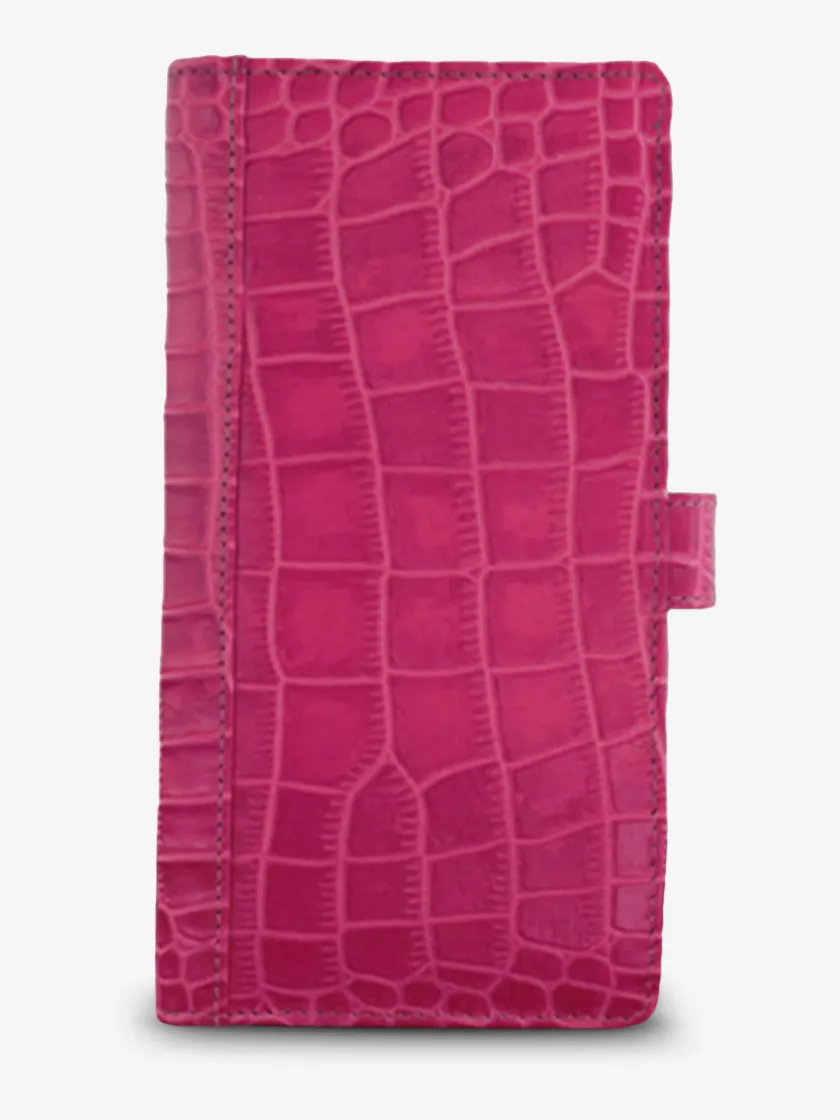 PAUL MARIUS Portefeuilles|LePortefeuille Charlotte N°2 Alligator Cocktail - Tourmaline