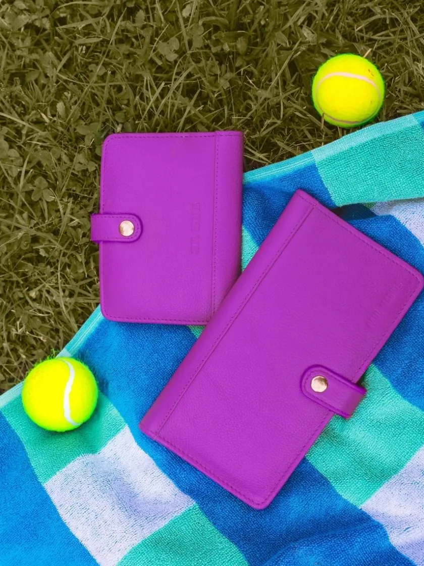 PAUL MARIUS Portefeuilles|LePortefeuille Charlotte N°2 Sorbet - Cassis