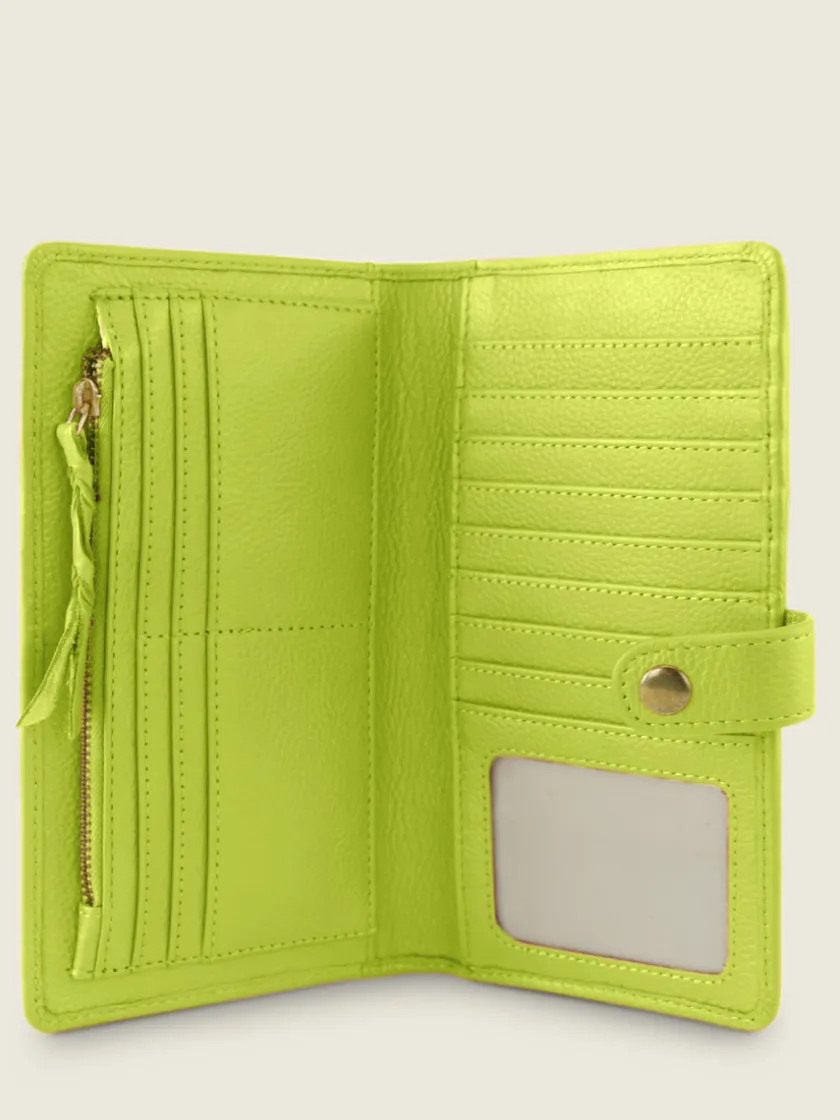 PAUL MARIUS Portefeuilles|LePortefeuille Charlotte N°2 Sorbet - Pomme