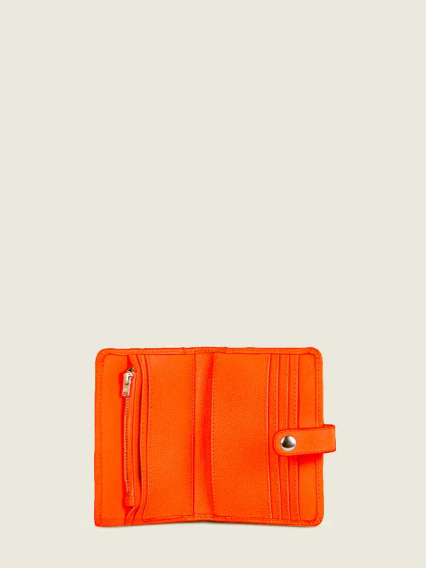 PAUL MARIUS Portefeuilles|LePortefeuille Jeanne Néon - Orange