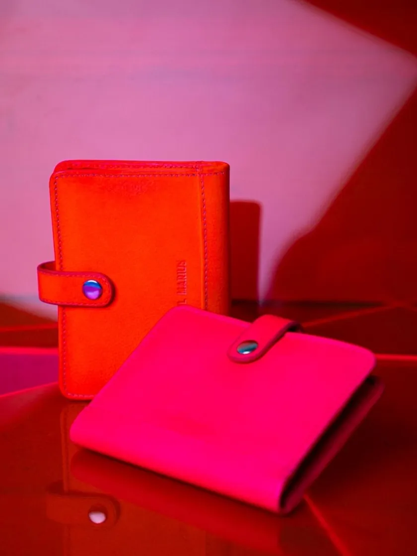 PAUL MARIUS Portefeuilles|LePortefeuille Jeanne Néon - Orange