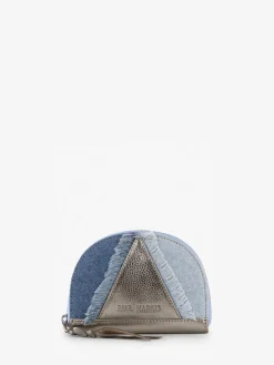 PAUL MARIUS Portefeuilles|LePortefeuille Manon - Denim / Acier