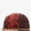 PAUL MARIUS Portefeuilles|LePortefeuille Manon Python - Rouge Grenat