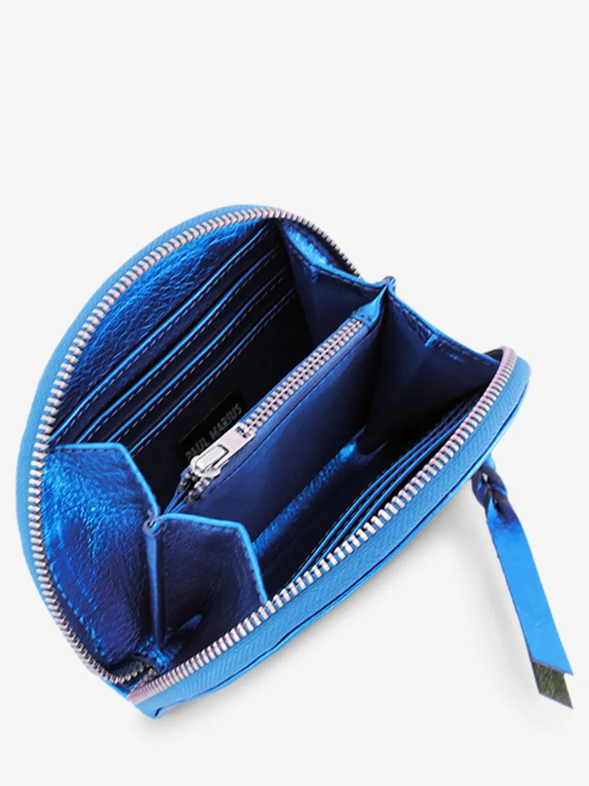 PAUL MARIUS Portefeuilles|LePortefeuille Manon Ultraviolet - Bleu Électrique