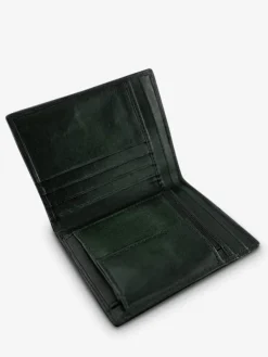PAUL MARIUS Portefeuilles|LePortefeuille Marius - Vert Forêt Huilé