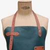 PAUL MARIUS Tabliers|Tabliers|LeTablier En Cuir - Cobalt