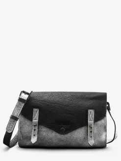 PAUL MARIUS Sacs Porté Travers|Sacs Porté Épaule|L'Indispensable - Argenté / Noir