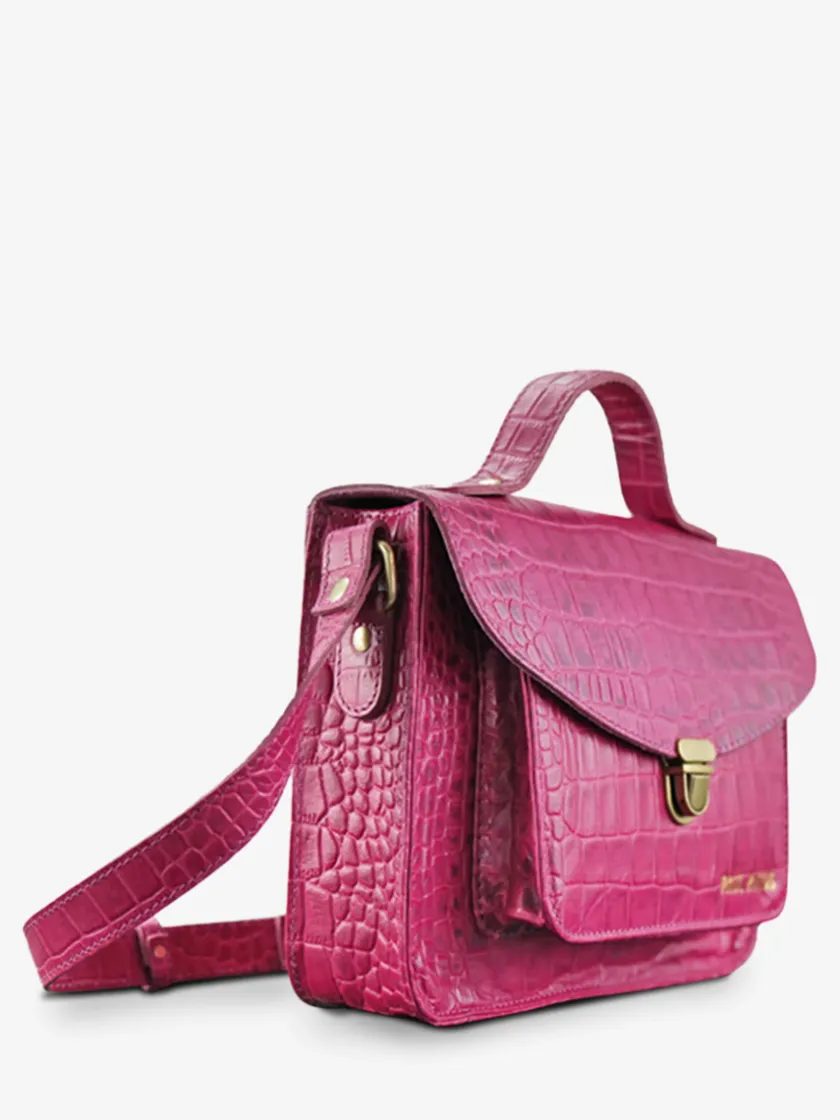 PAUL MARIUS Sacs Porté Travers|Sacs Porté Épaule|Mademoiselle George Alligator Cocktail - Tourmaline