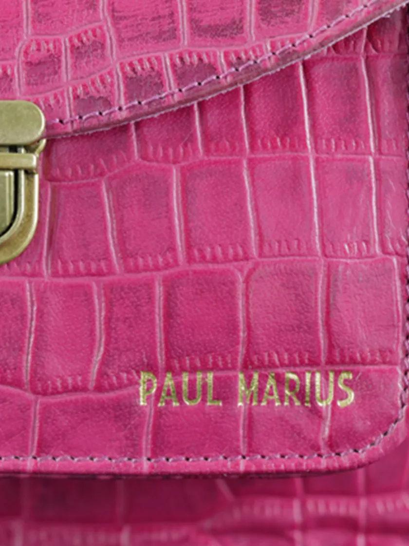 PAUL MARIUS Sacs Porté Travers|Sacs Porté Épaule|Mademoiselle George Alligator Cocktail - Tourmaline