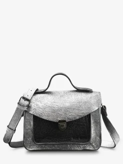 PAUL MARIUS Sacs Porté Travers|Sacs Porté Épaule|Mademoiselle George - Argenté / Noir