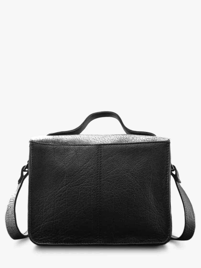 PAUL MARIUS Sacs Porté Travers|Sacs Porté Épaule|Mademoiselle George - Argenté / Noir