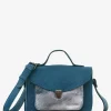 PAUL MARIUS Sacs Porté Travers|Sacs Porté Épaule|Mademoiselle George - Bleu Piscine / Argenté