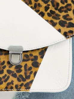 PAUL MARIUS Sacs Porté Main|Mademoiselle George Chimère - Denim / Blanc