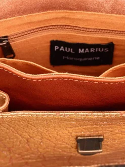 PAUL MARIUS Sacs Porté Travers|Sacs Porté Épaule|Mademoiselle George - Naturel / Doré