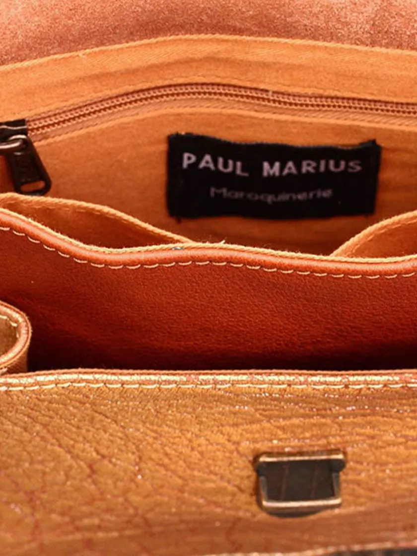 PAUL MARIUS Sacs Porté Travers|Sacs Porté Épaule|Mademoiselle George - Naturel / Doré