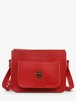 PAUL MARIUS Sacs Porté Épaule|Sacs Porté Main|Mademoiselle George - Rouge Carmin