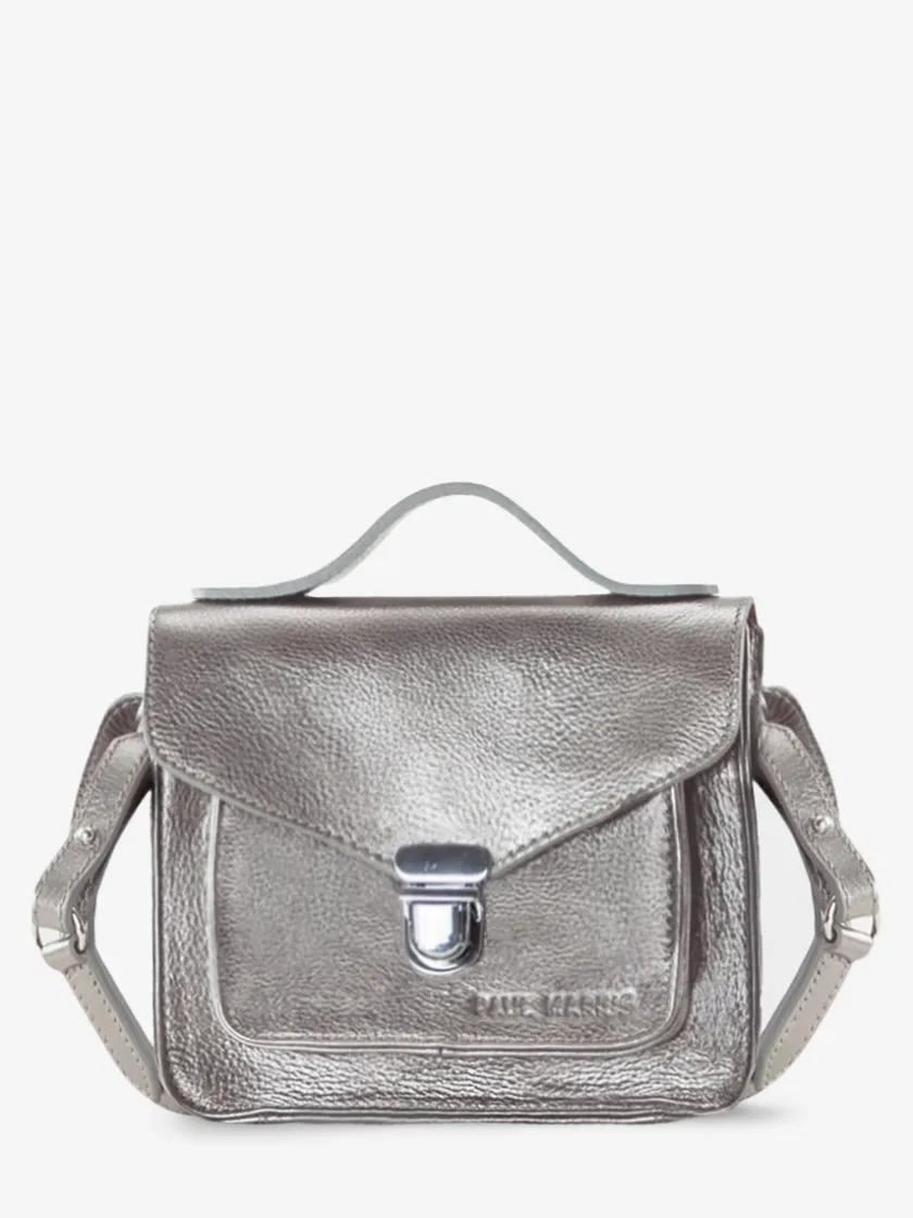 PAUL MARIUS Mini Sacs|Sacs Porté Main|Mademoiselle George XS - Acier
