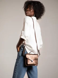 PAUL MARIUS Mini Sacs|Sacs Porté Main|Mademoiselle George XS - Cuivré