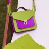 PAUL MARIUS Mini Sacs|Sacs Porté Main|Mademoiselle George XS Sorbet - Pomme / Cassis