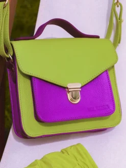 PAUL MARIUS Mini Sacs|Sacs Porté Main|Mademoiselle George XS Sorbet - Pomme / Cassis
