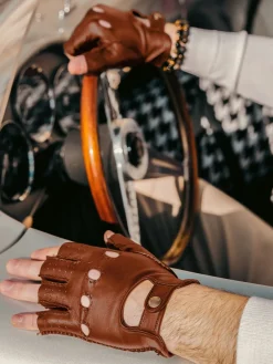 PAUL MARIUS Gants Et Mitaines|Mitaines Pilote Homme - Naturel